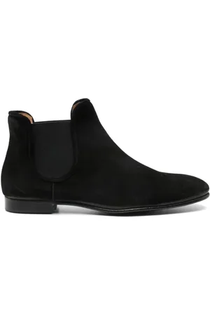 Pedro Garcia Sko, Dame, Sort, 38 1/2 EU, Læder, Sorte Gema Ankelstøvler Slip-on Design