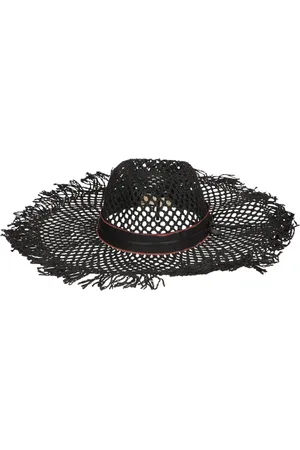Catarzi Tilbehør, Dame, Sort, 58 CM, Uld, Stilfulde Hat Tilbehør