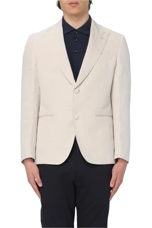 HUGO BOSS Jakke, Herre, , M, Linned, Linnedjakke Klassisk Stil