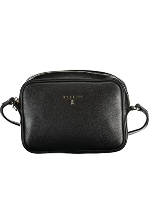 Patrizia Pepe Taske, Dame, Sort, ONE SIZE, Sort Crossbody Taske med Justerbar Rem