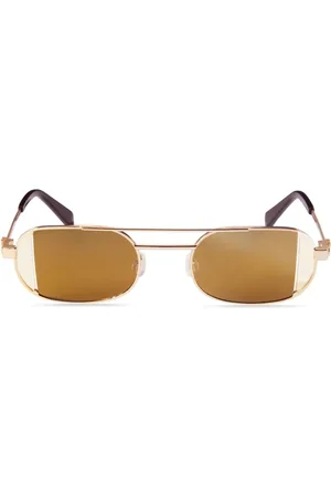 OFF-WHITE Tilbehør, unisex, Gul, 55 MM, Tyl, Oeri14H 7664 Solbriller