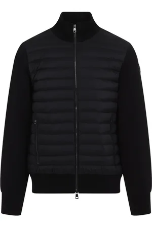 Moncler Jakke, Herre, Sort, 2XL, Sort jakke til mænd