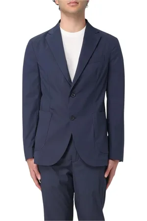BROOKSFIELD Jakkesæt, Herre, Blå, 3XL, Beige Notch Lapel Blazer
