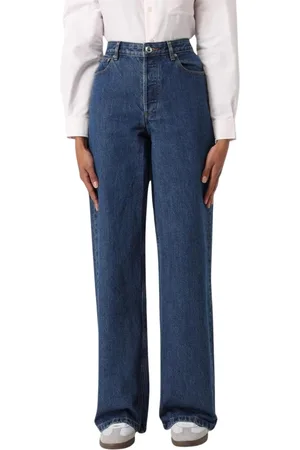 A.P.C. Jeans, Dame, Blå, W27, Bomuld, Højtaljede mørkevaskede jeans