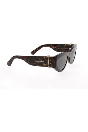 Dior Tilbehør, unisex, Brun, ONE SIZE, Uld, Stilfulde solbriller med unikt design