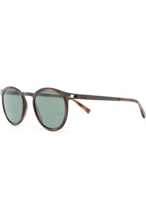 MYKITA Tilbehør, unisex, Brun, 47 MM, Tyl, Siwa 711 SUN Solbriller
