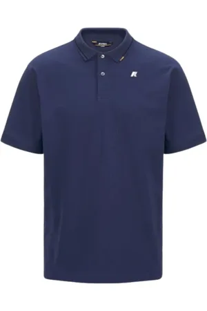 K-Way Top, Herre, Blå, M, Herre Polo Simor Piqué