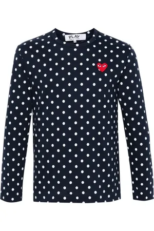Comme des Garçons Top, Herre, Blå, M, Blå T-shirts og Polos