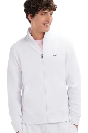 Eden Park Sweathshirts & Hoodies, Herre, Hvid, 2XL, Bomuld, Sweatshirts & Hoodies