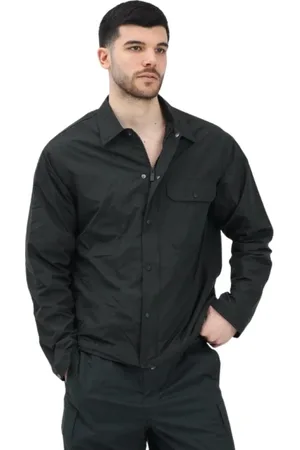 Armani Exchange Skjorte, Herre, Grøn, S, Uld, Stilfulde Skjorter Kollektion