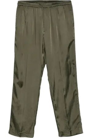 DRIES VAN NOTEN Bukser, Herre, Grøn, XS, Pebble Khaki Bukser