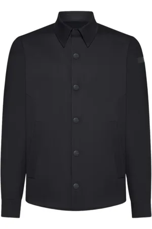 RRD Skjorte, Herre, Blå, M, Moderne Overshirt Jakke Blå Sort