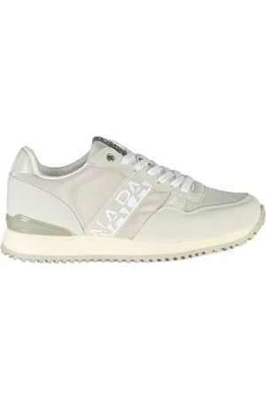 Napapijri Sko, Dame, Grå, 41 EU, Polyester, Grå Dame Sneaker med Kontrastfarver