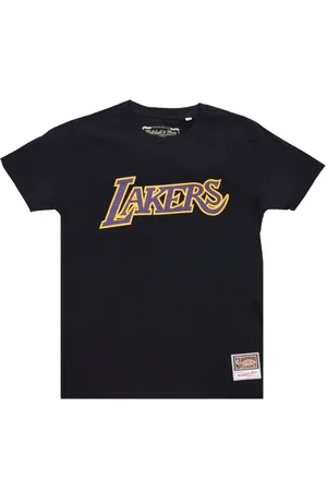 Mitchell & Ness Top, Herre, Sort, XL, Bomuld, NBA Team Logo Tee Hardwood Classics