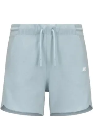 K-Way Shorts, Dame, Blå, S, Bomuld, Sporty Chic Dame Shorts