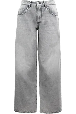 Icon Denim Jeans, Dame, Grå, W25, Denim, Lys Grå Denim Jeans