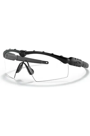 Oakley Tilbehør, unisex, Sort, 32 MM, Sporty solbriller med mat sort stel