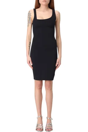 Patrizia Pepe Kjole, Dame, Sort, XS, Sort Bodycon Mini Kjole