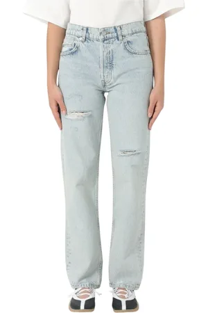 ANINE BING Jeans, Dame, Blå, W26, Blå Straight-Leg Jeans