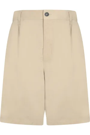 Emporio Armani Shorts, Herre, , M, Uld, Lyocell Bermuda Shorts, Enkeltknap Lukning