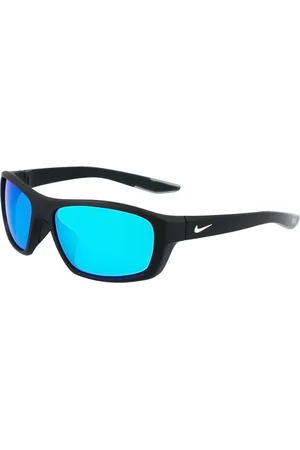 Nike Tilbehør, unisex, Sort, 57 MM, Brazen Boost Solbriller Mat Sort Grøn