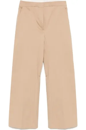 SEMICOUTURE Bukser, Dame, , L, Bomuld, Bukser Forhøj Garderobe Chic Tilføjelse