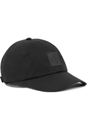 Stone Island Tilbehør, Herre, Sort, ONE SIZE, Bomuld, Vejrbestandig bomuldskanvaskasket
