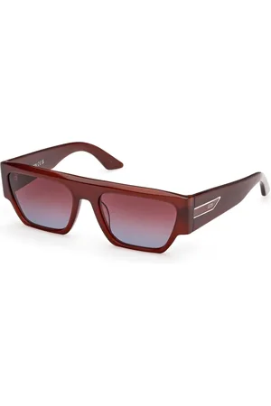 GCDS Tilbehør, unisex, Brun, 55 MM, Uld, Stilfulde solbriller i trendy farve