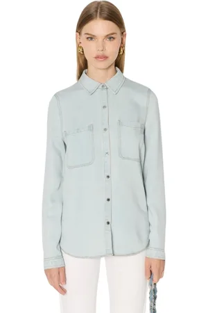 Berenice Bluser & Skjorter, Dame, Blå, XS, Denim, Sweatshirts & Hoodies