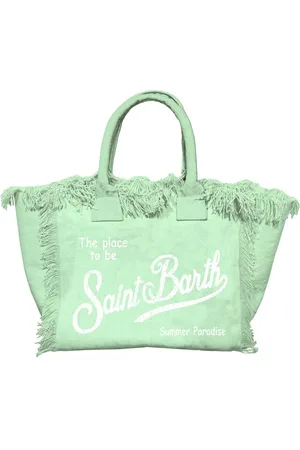 MC2 SAINT BARTH Taske, Dame, Grøn, ONE SIZE, Mint Canvas Small Bag