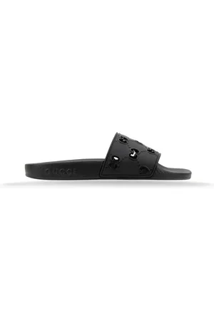 Gucci Sko, Dame, Sort, 35 EU, Dameslip-on sandaler