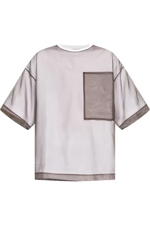 DRIES VAN NOTEN Top, Herre, Hvid, S, Bomuld, Heaton T-shirt Hvid