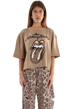 ANIYE BY Top, Dame, , L, Rolling Stone Cropped Tee