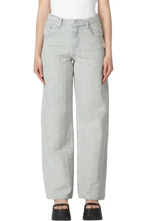 Marc Jacobs Jeans, Dame, Blå, W25, Denim, Brede Ben Jeans til Kvinder