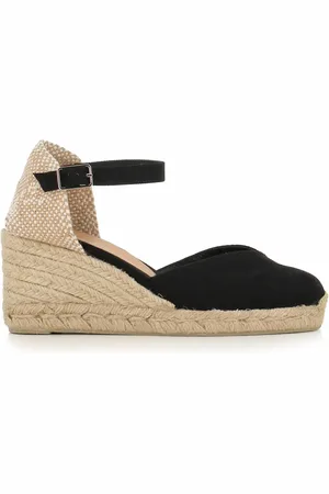 Castaner Sko, Dame, Sort, 38 EU, Bomuld, Wedges