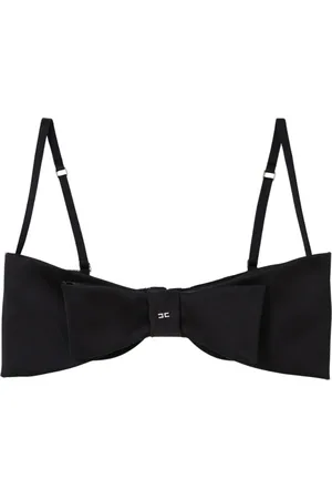 Elisabetta Franchi Top, Dame, Sort, L, Elegant Blondeundertøj Sæt