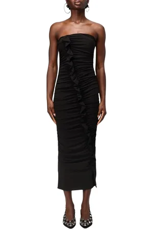 The Attico Kjole, Dame, Sort, XS, Elegant Sort Bodycon Kjole