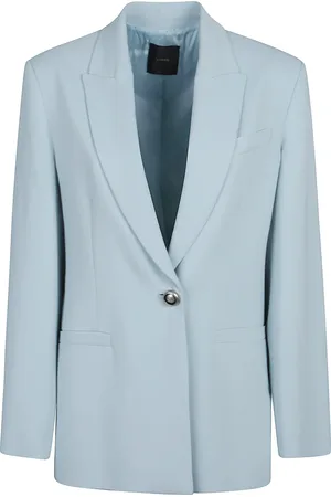 Pinko Jakke, Dame, Blå, 3XS, Elegant Faraona Jacket til kvinder