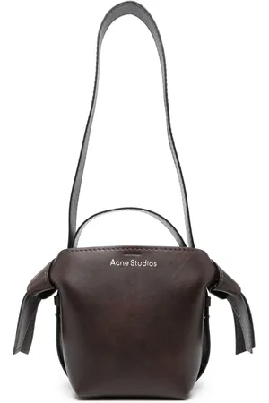 Acne Studios Taske, Dame, Brun, ONE SIZE, Uld, Stilfuld Skuldertaske