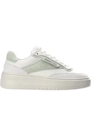 Copenhagen Shoes Sko, Dame, Hvid, 41 EU, Læder, Retro Læder Mix Sneakers