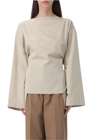Bottega Veneta Top, Dame, , 4XS, Elegant Boat Neck Top