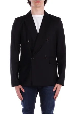 John Richmond Jakke, Herre, Sort, M, Polyester, Sort knapjakke