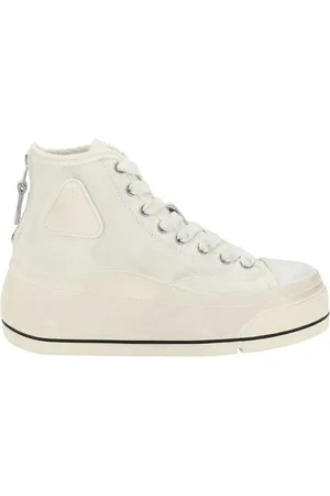 R13 Sko, Dame, , 39 EU, Sneakers med lynlås og høj platform