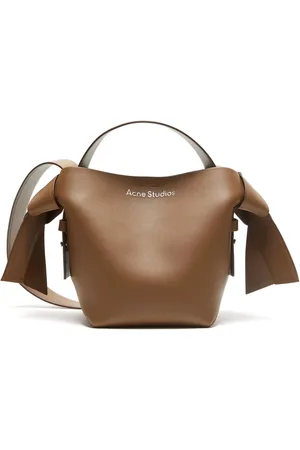 Acne Studios Taske, Dame, Brun, ONE SIZE, Uld, Mini R Style Skuldertaske