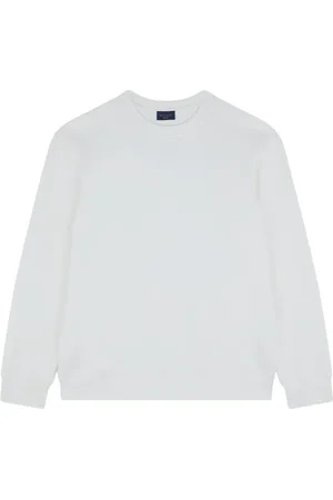 Paul & Shark Sweathshirts & Hoodies, Herre, Hvid, S, Bomuld, Hvid Pull Regular Sweatshirts Hoodies
