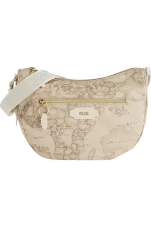 ALVIERO MARTINI 1A CLASSE Taske, Dame, , ONE SIZE, Uld, Skuldertaske med Geo Safari Print