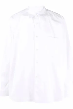 Comme des Garçons Skjorte, Herre, Hvid, S, Bomuld, Klassisk Skjorte Hvid Bomuld