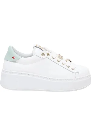 Gio+ Sko, Dame, Hvid, 38 EU, Hvide Farfa Sneakers Pia326B