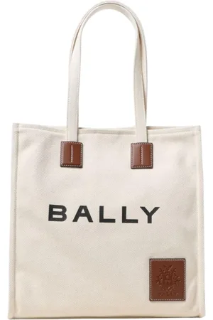 Bally Taske, Dame, , ONE SIZE, Uld, Elegant Canvas Tote Bag