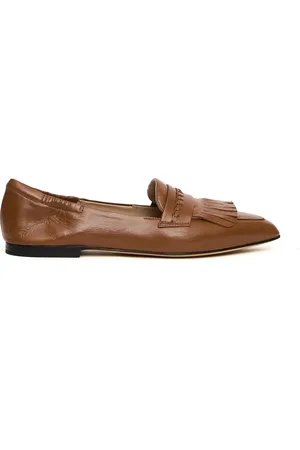Pomme D´Or Sko, Dame, Brun, 41 EU, Læder, Læder Loafer i Cuoio Stil